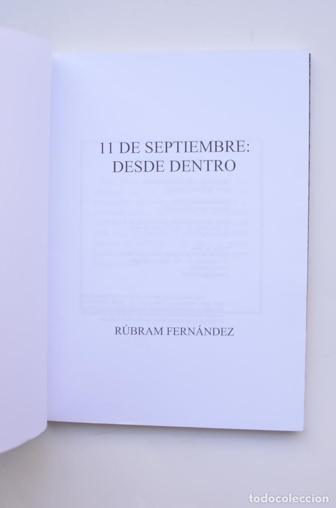 Libros: 11 de septiembre desde dentro - FERN&Aacute;NDEZ, R&uacute;bram - Foto 2