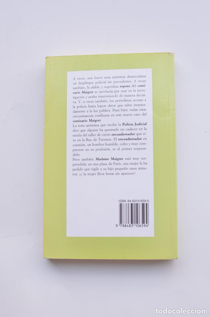 Libros: La amiga de Madame Maigret - SIMENON, Georges - Foto 3
