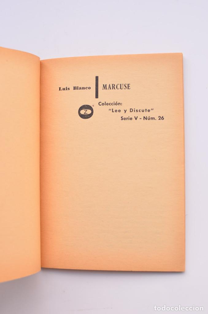 Libros: Marcuse - BLANCO, Luis - Foto 2