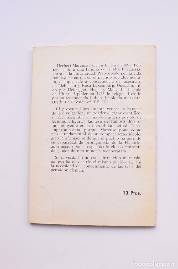 Libros: Marcuse - BLANCO, Luis - Foto 3