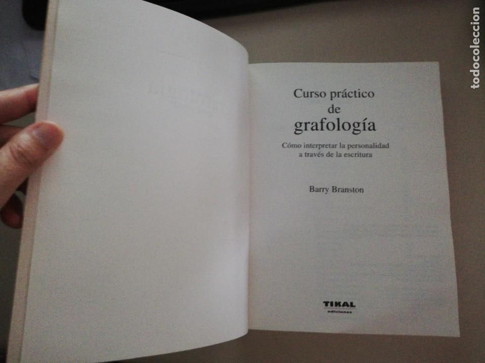 Libros: EL LIBRO DE LA GRAFOLOGIA - B. BRANSTON. 1995 - Foto 3
