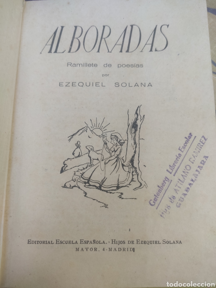 Libros: Alboradas. Ezequiel Solana. ASM - Foto 3