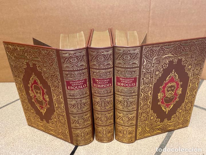 Libros: Tragedias griegas. 3 vol&uacute;menes. - Esquilo- Sofocles- Euripides. - Foto 1