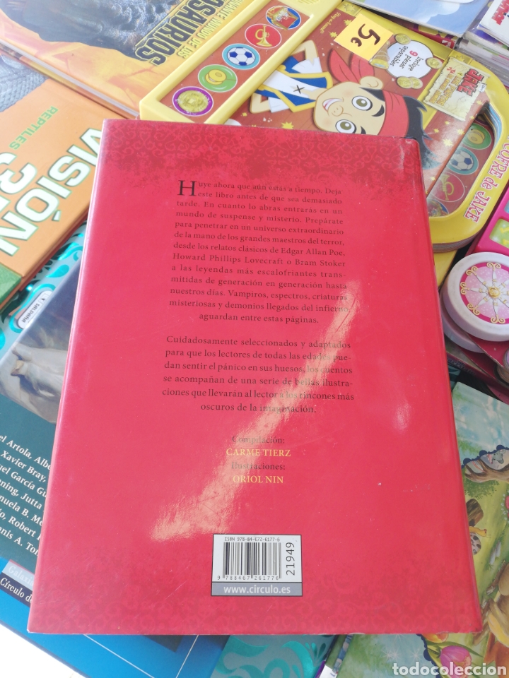 Libros: El gran libro de los cuentos de miedo, Circulo de Lectores - Foto 2