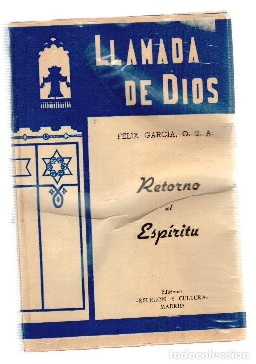 Libros: Llamada de Dios - F&eacute;lix Garc&iacute;a O.S.A. - Foto 1