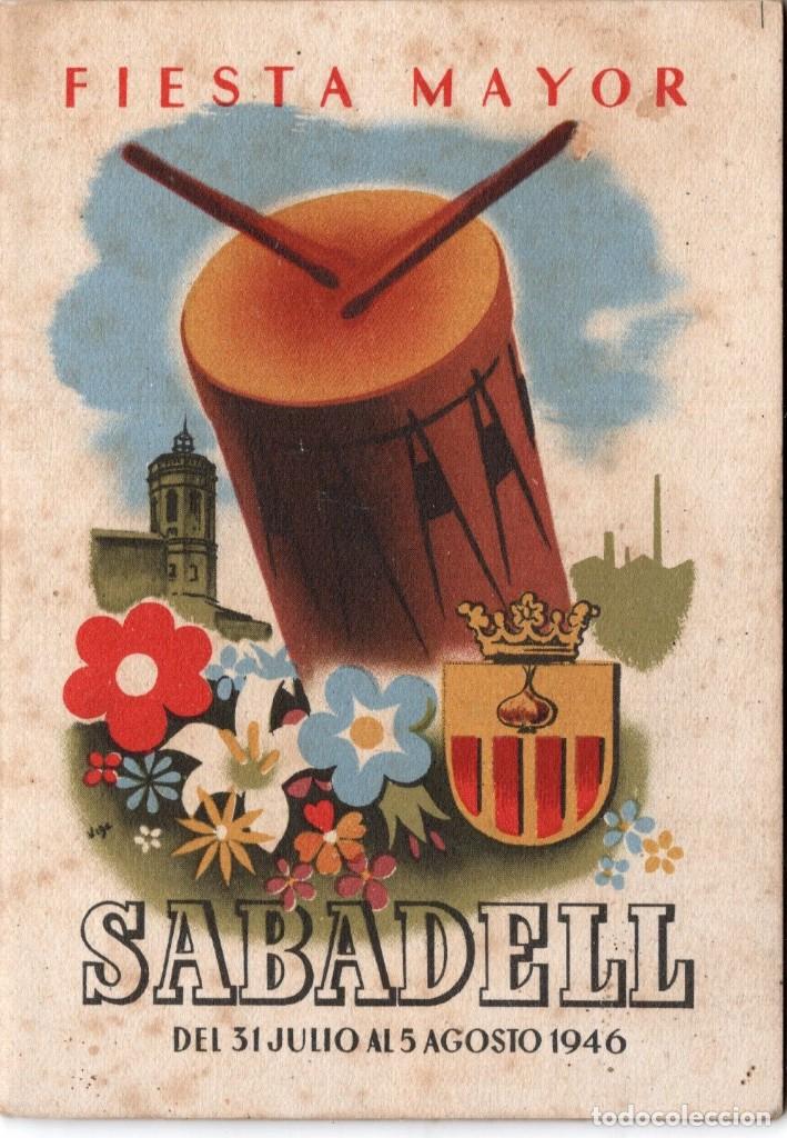 Libros: Sabadell. Fiesta Mayor 1946 - Foto 1