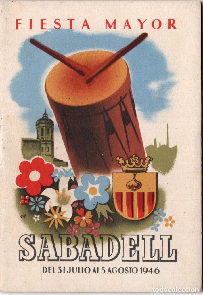 Libros: Sabadell. Fiesta Mayor 1946 - Foto 1