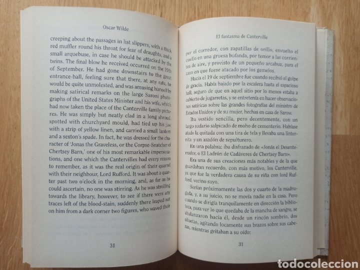 Libros: El fantasma de Centerville, &Oacute;scar wilde. - Foto 2