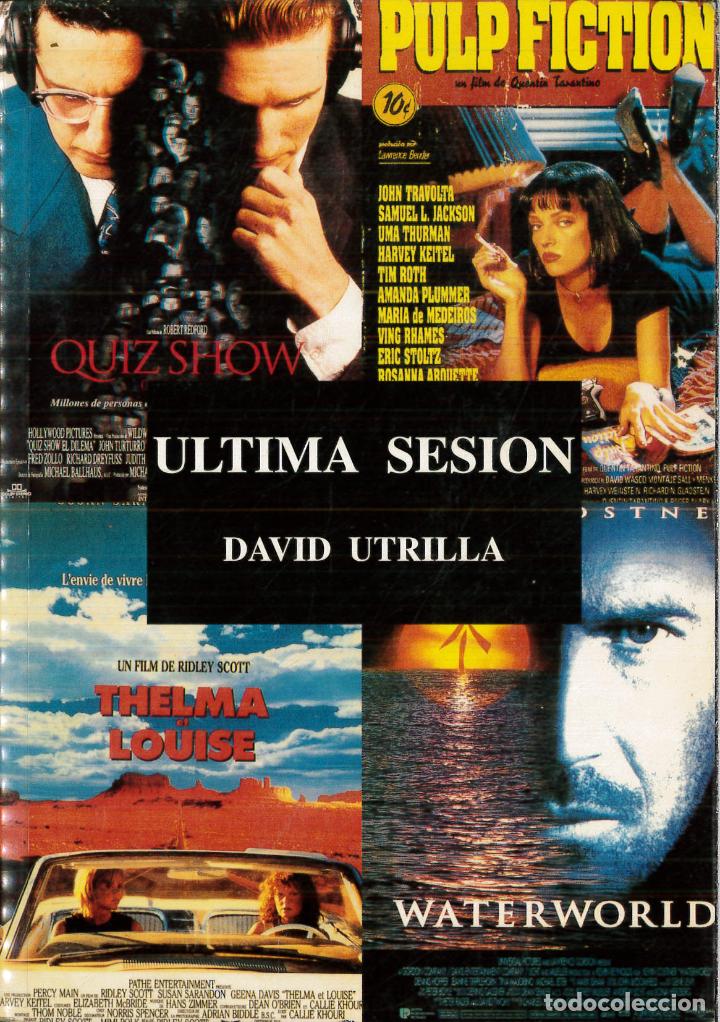 Libros: &Uacute;LTIMA SESI&Oacute;N - DAVID UTRILLA - Foto 1