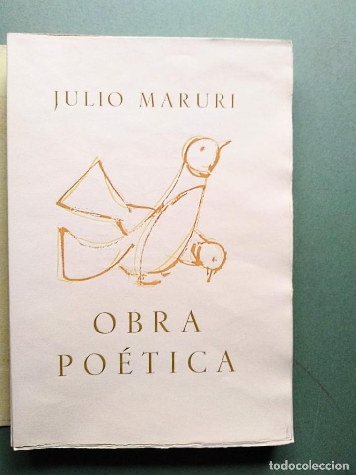 Libros: Obra Po&eacute;tica. - MARURI, Julio. - Foto 2