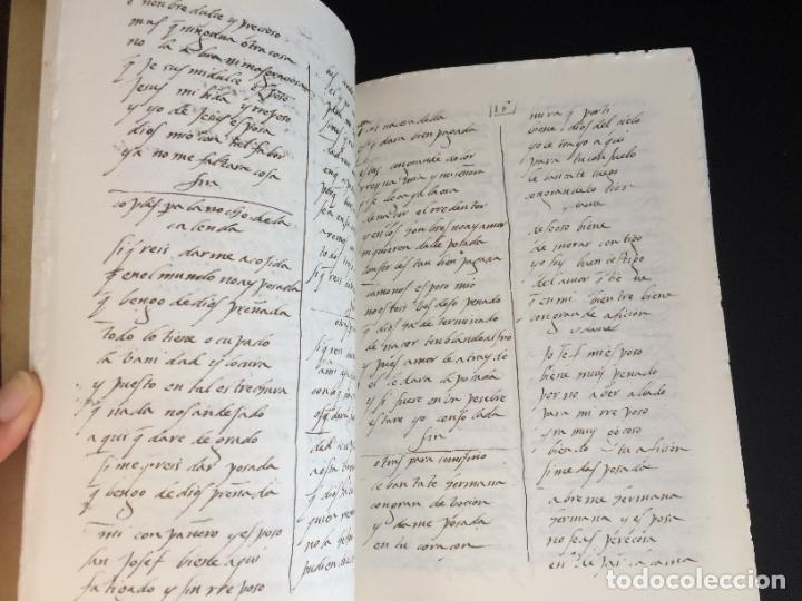 Libros: LIBRO FACSIMIL ROMANCES I COPLAS CARMELO DE VALLADOLID. - Foto 4