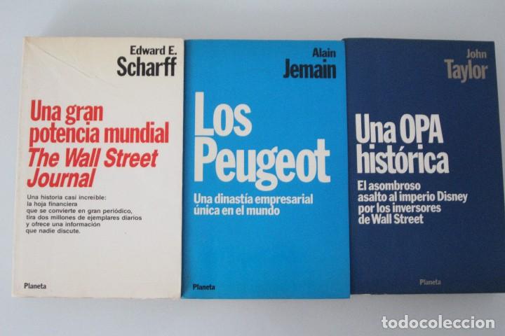 Libros: 3 LIBROS PLANETA TEMA DE EMPRESAS Y EMPRESARIOS - Foto 1