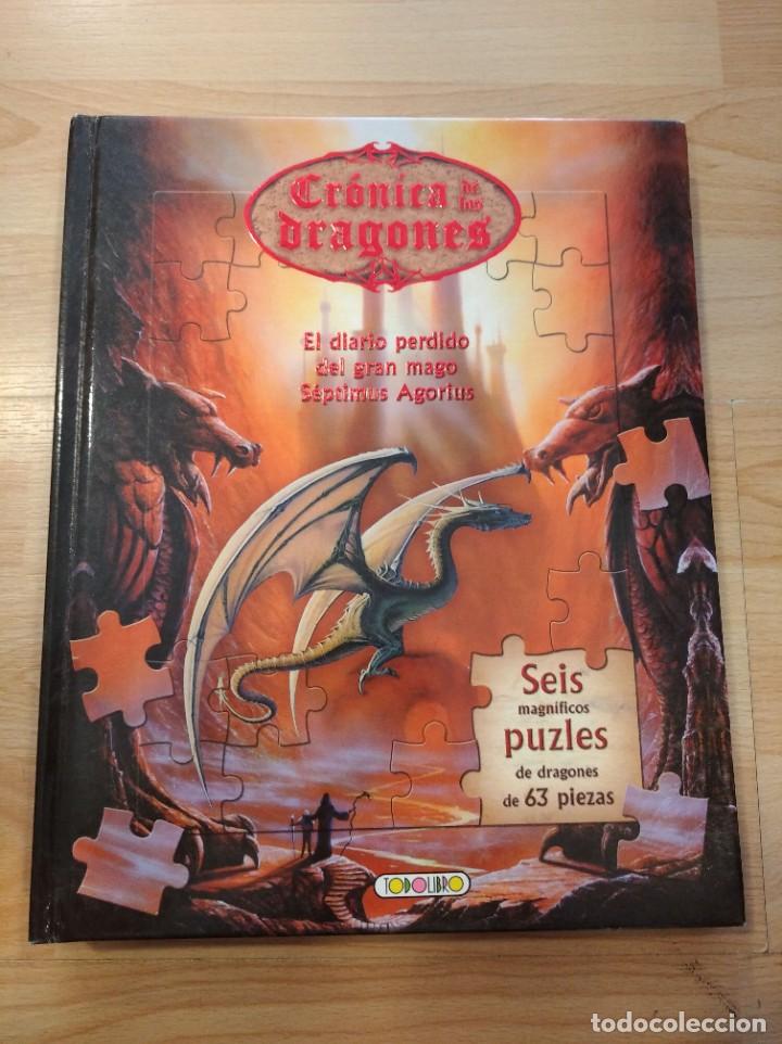 Libros: Cr&oacute;nica de los dragones. Seis puzles - Foto 1