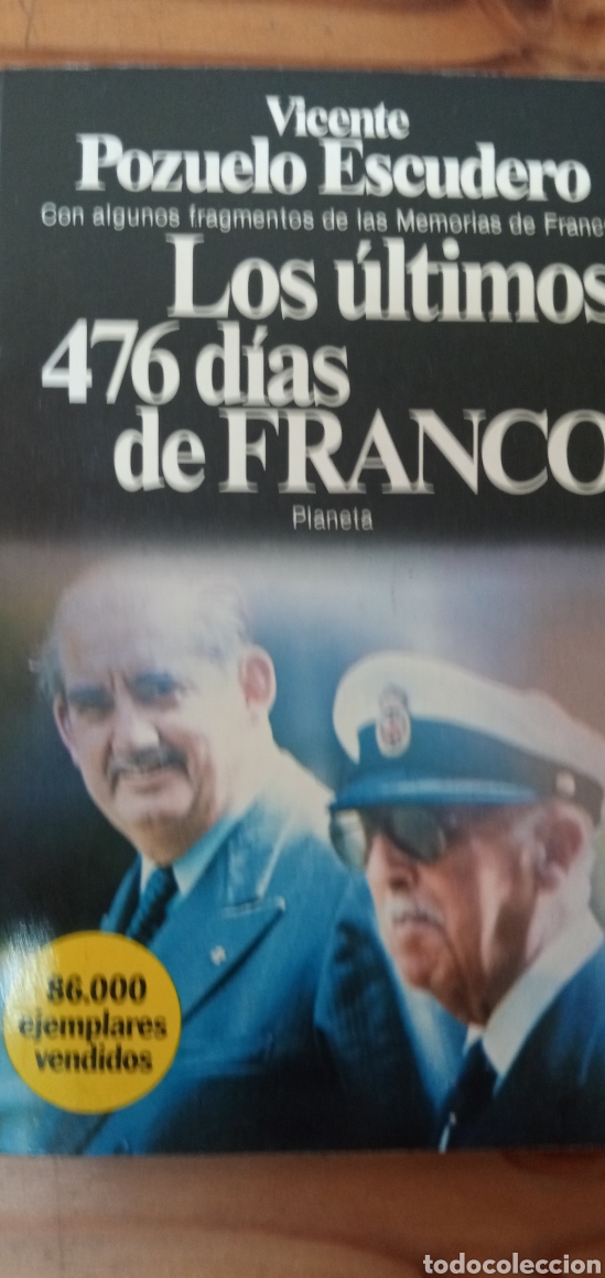 Libros: Los ultimos 476 dias de Franco. - Foto 1