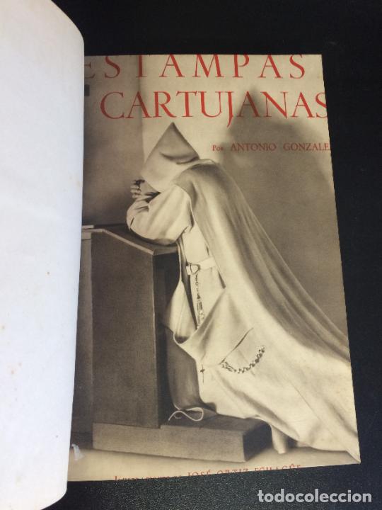 Libros: ESTAMPAS CARTUJANAS. ANTONIO GONZALEZ. - Foto 1
