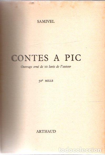 Libros: Contes a pic. Ouverage orn&eacute; de 10 lavis de lauteur - Samivel - Foto 1