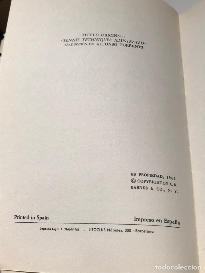 Libros: T&eacute;cnica de tenis Wynn Mace 3 edici&oacute;n Ref A - Foto 4
