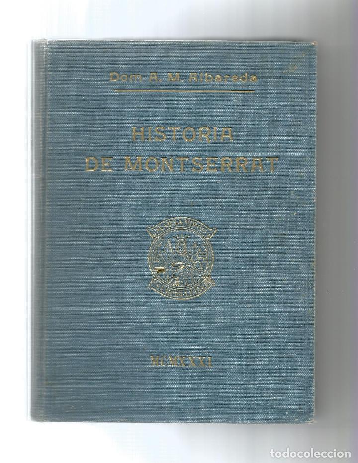 Libros: Historia de Montserrat. - ALBAREDA, Anselmo M.: - Foto 1