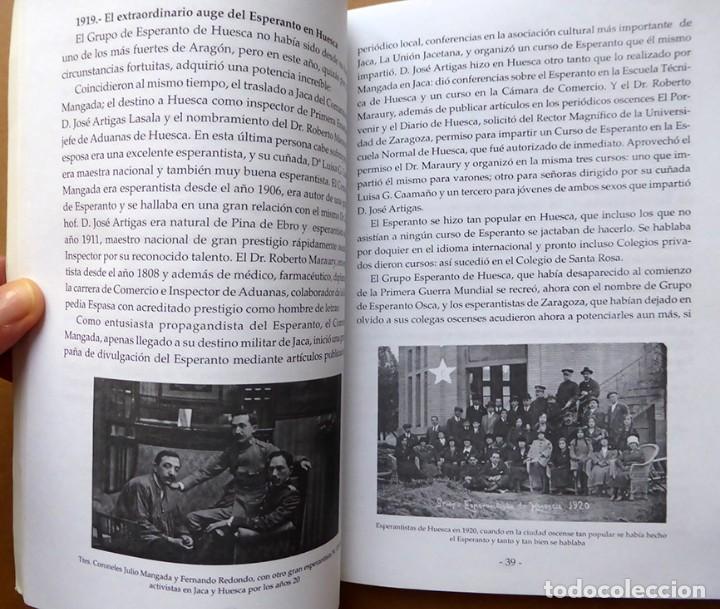 Libros: UN SIGLO DE ESPERANTO EN ARAG&Oacute;N - ANTONIO MARCO BOTELLA - Foto 7