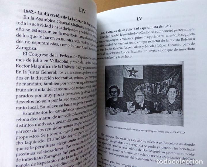 Libros: UN SIGLO DE ESPERANTO EN ARAG&Oacute;N - ANTONIO MARCO BOTELLA - Foto 13