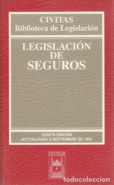 Libros: LEGISLACI&Oacute;N DE SEGUROS - CIVITAS (EDITA) - Foto 1