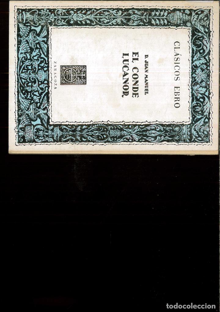 Libros: EL CONDE LUCANOR - DON JUAN MANUEL - Foto 1