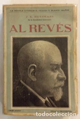 Libros: HUYSMANS, J.K. - Al rev&eacute;s. - Foto 1