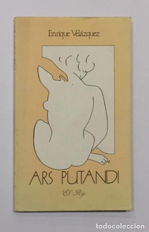Libros: VEL&Aacute;ZQUEZ, Enrique. - Ars putandi. - Foto 1