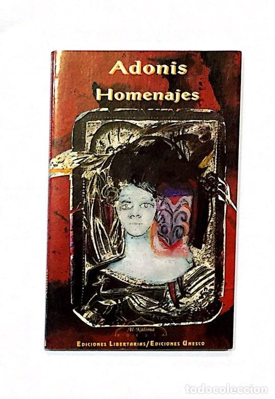 Libros: ADONIS. - Homenajes. - Foto 1