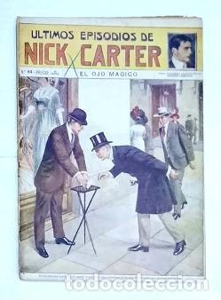 Libros: &Uacute;ltimos episodios de Nick Carter N.64: El ojo magico. - Foto 1