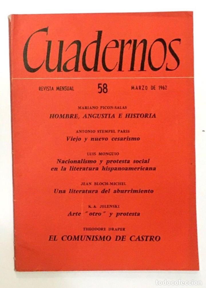 Libros: VV. AA. - Cuadernos. N&uacute;m. 58. - Foto 1