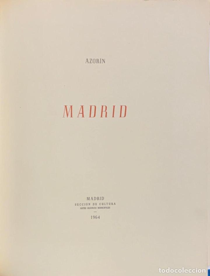Libros: AZOR&Iacute;N. - Madrid. - Foto 1