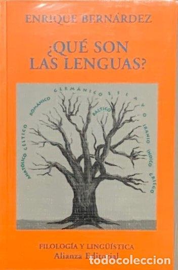 Libros: BERN&Aacute;RDEZ, Enrique. - &iquest;Qu&eacute; son las lenguas? - Foto 1