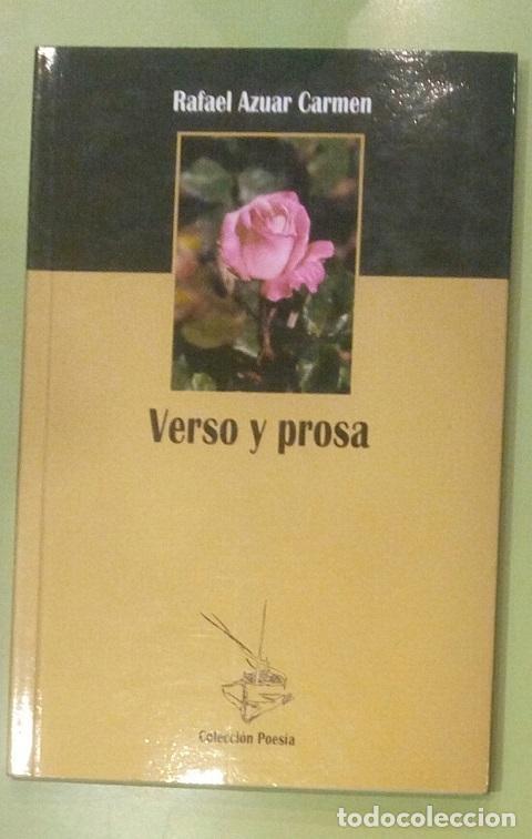 Libros: AZUAR CARMEN, Rafael. - Verso y prosa - Foto 1