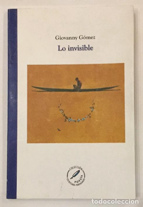 Libros: G&Oacute;MEZ, Giovanny. - Lo invisible. - Foto 1
