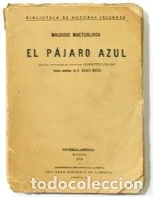 Libros: MAETERLINCK, Maurice. - El p&aacute;jaro azul. - Foto 1