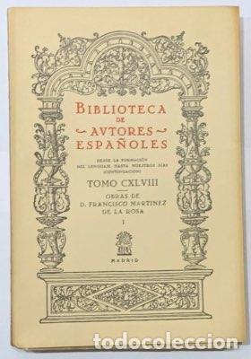 Libros: MART&Iacute;NEZ DE LA ROSA, Francisco. - Obras de D. Francisco Mart&iacute;nez de la Rosa. - Foto 1