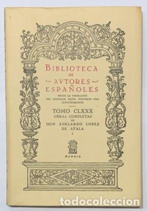 Libros: L&Oacute;PEZ DE AYALA, Aberlardo. - Obras completas. - Foto 1