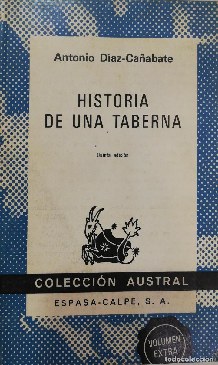 Libros: D&Iacute;AZ-CA&Ntilde;ABETE, Antonio. - Historia de una taberna. - Foto 1