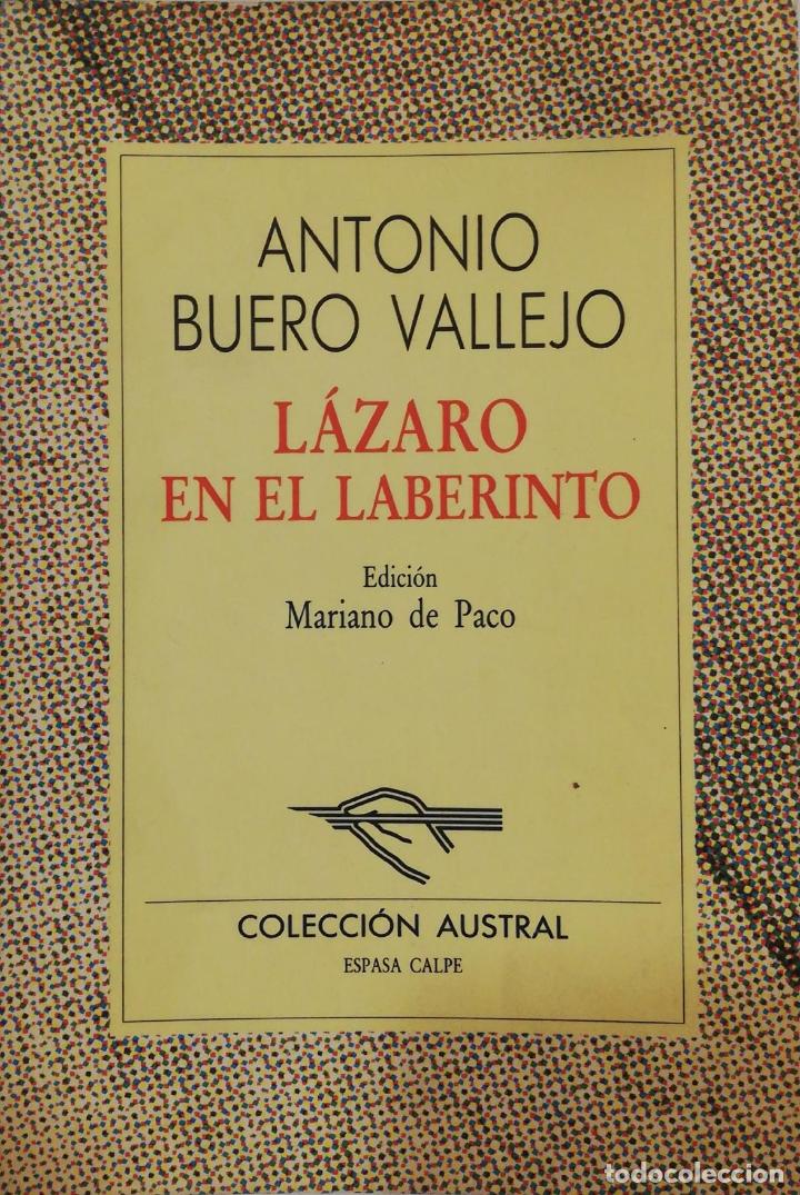 Libros: BUERO VALLEJO, Antonio. - L&aacute;zaro en el laberinto. - Foto 1