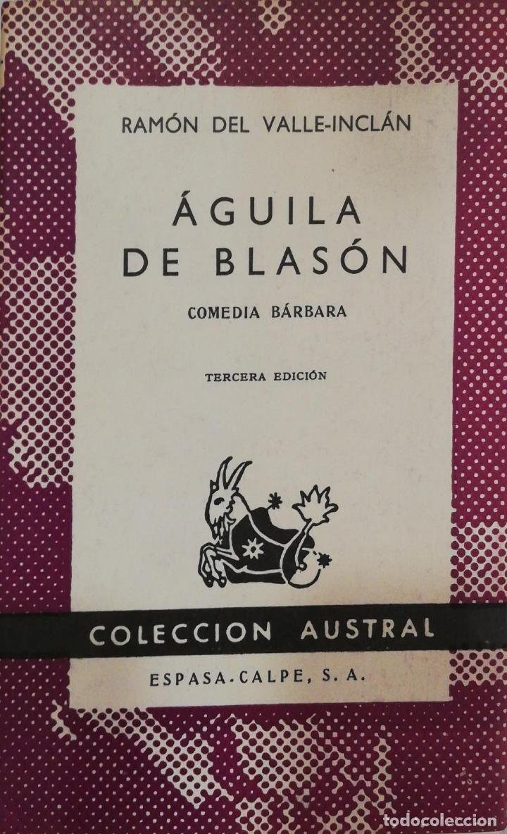Libros: VALLE-INCL&Aacute;N, Ram&oacute;n del. - &Aacute;guila de blas&oacute;n. - Foto 1