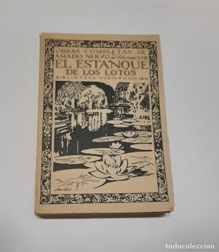 Libros: NERVO, Amado. - El estanque de los lotos. - Foto 1