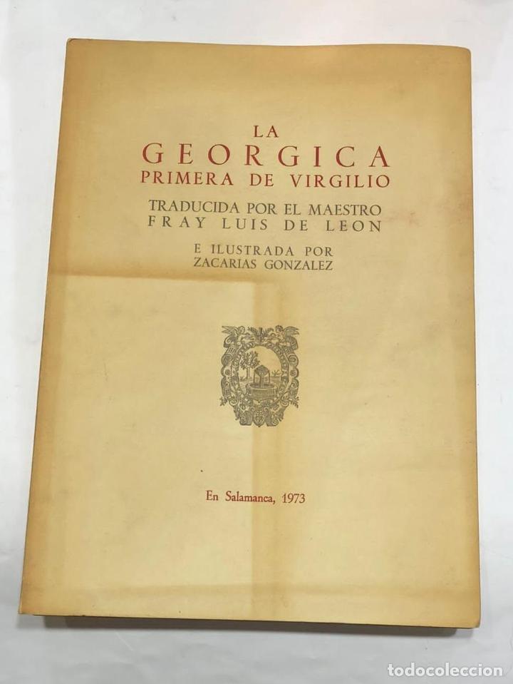 Libros: VIRGILIO. - La Ge&oacute;rgica. Primera de Virgilio. - Foto 1