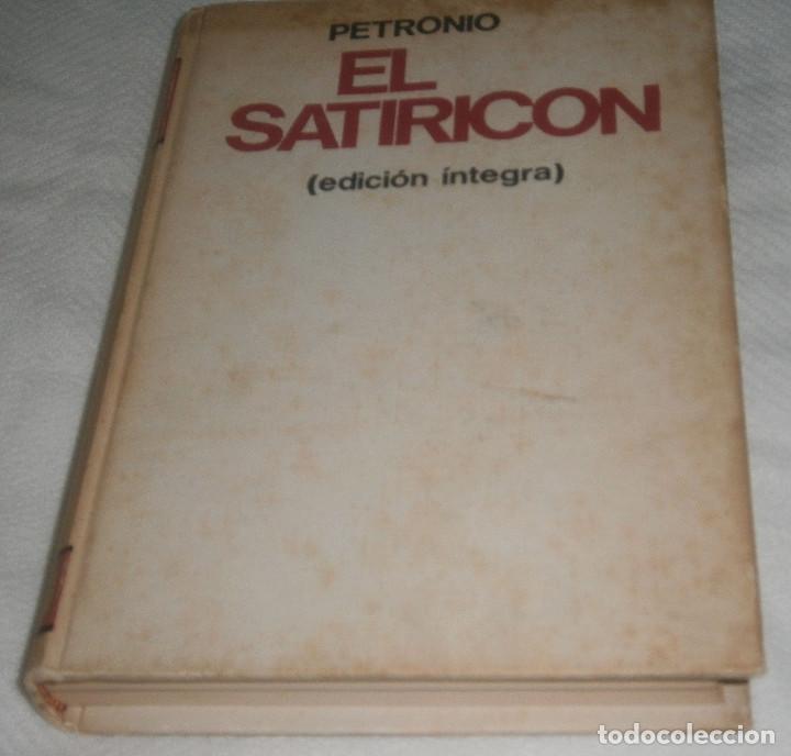 Libros: el satiricon edicion integra Petronio a&ntilde;o 1970 - Foto 2