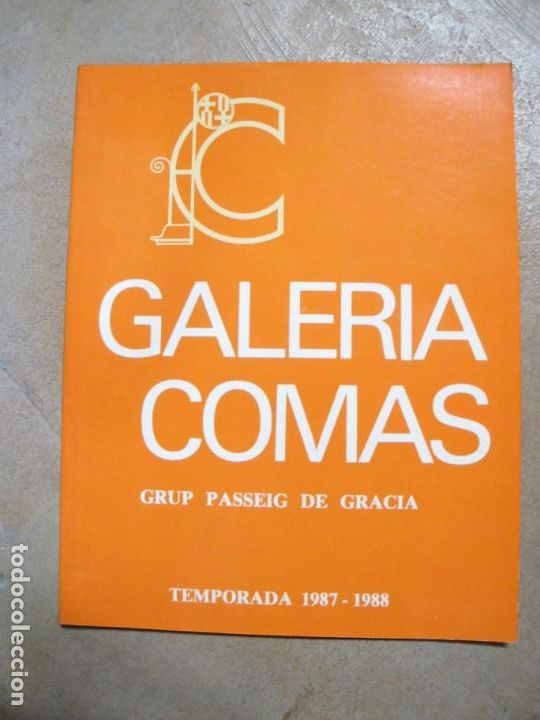 Livres: GALERIA COMAS. GRP PASSEIG DE GRACIA TEMPORADA 1987 - 1988