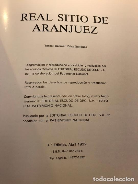 Libros: Real Sitio de Aranjuez. PEDIDO M&Iacute;NIMO 5&euro; - Foto 3
