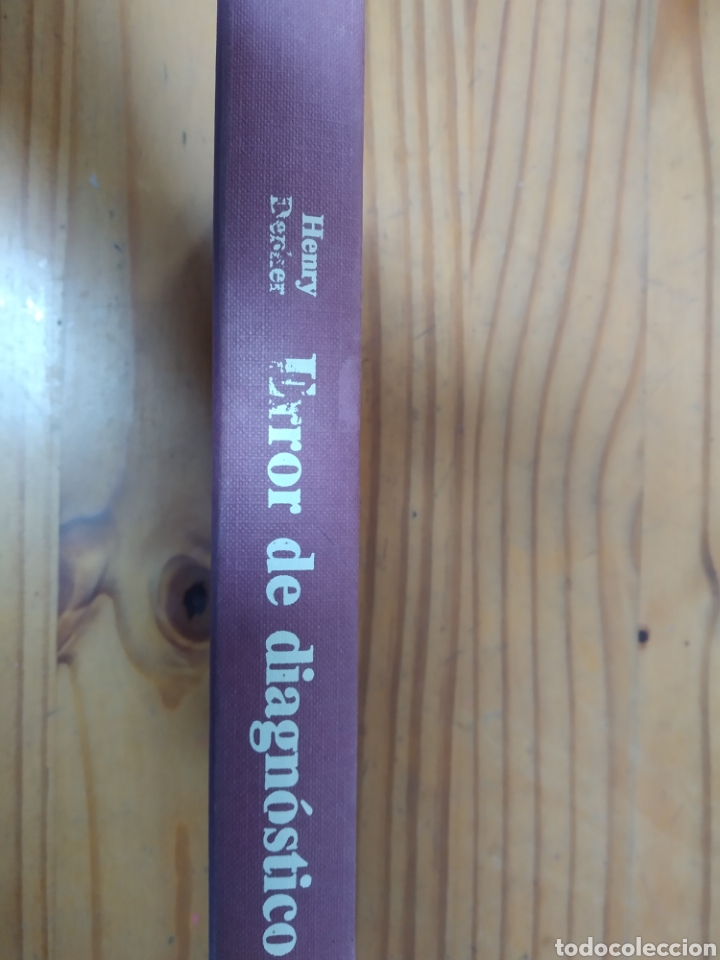 Libros: Error de diagn&oacute;stico. - Foto 2
