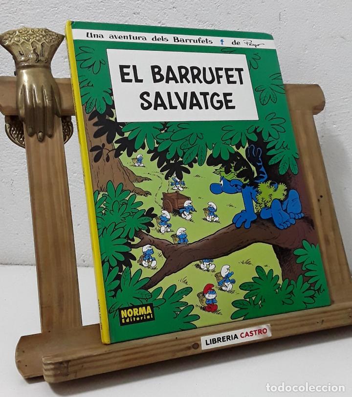 Libros: El barrufet salvatge - Peyo - Foto 1
