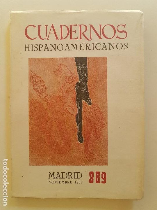Libros: CUADERNOS HISPANOAMERICANOS - N&ordm; 389 - NOVIEMBRE 1982 - Foto 1