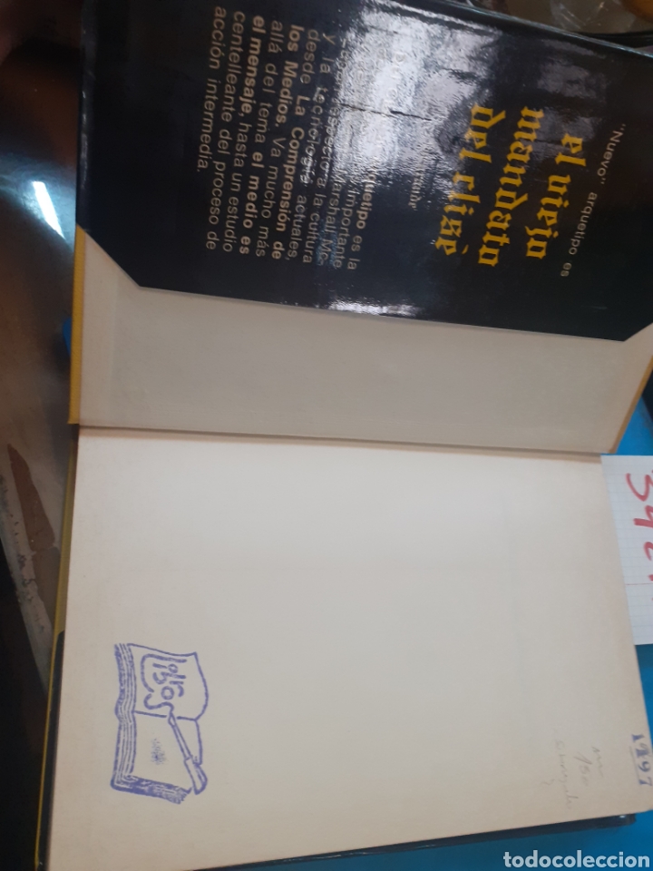 Libros: DEL CLISE AL ARQUETIPO - MCLUHAN,Marshall y WATSON,Wilfred. - Foto 3